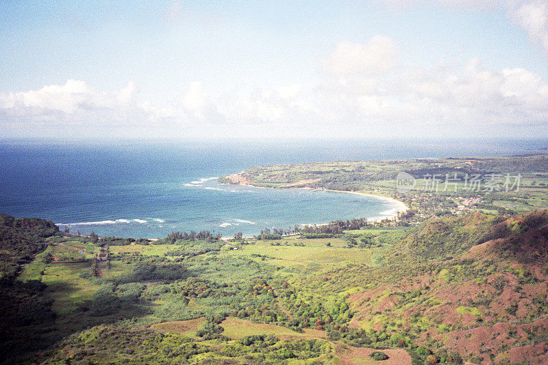 夏威夷海岸线摄影