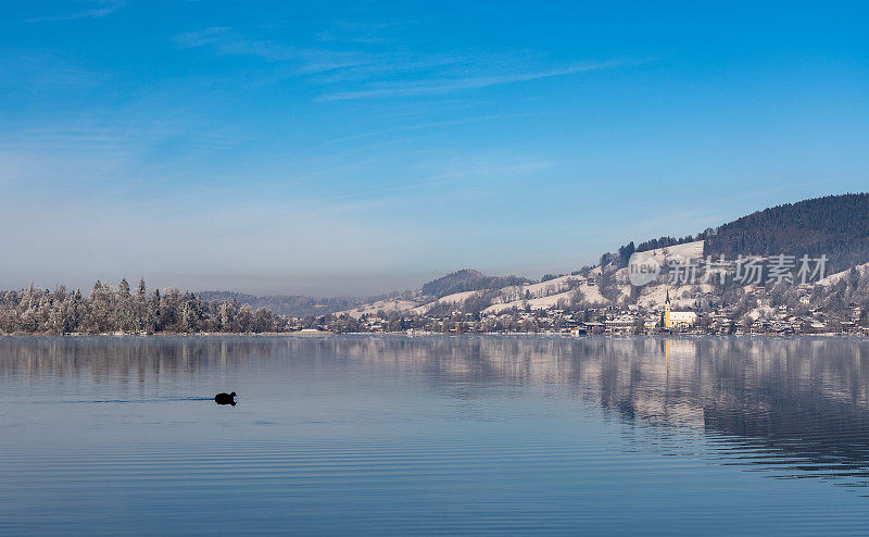 施里尔湖的冬天