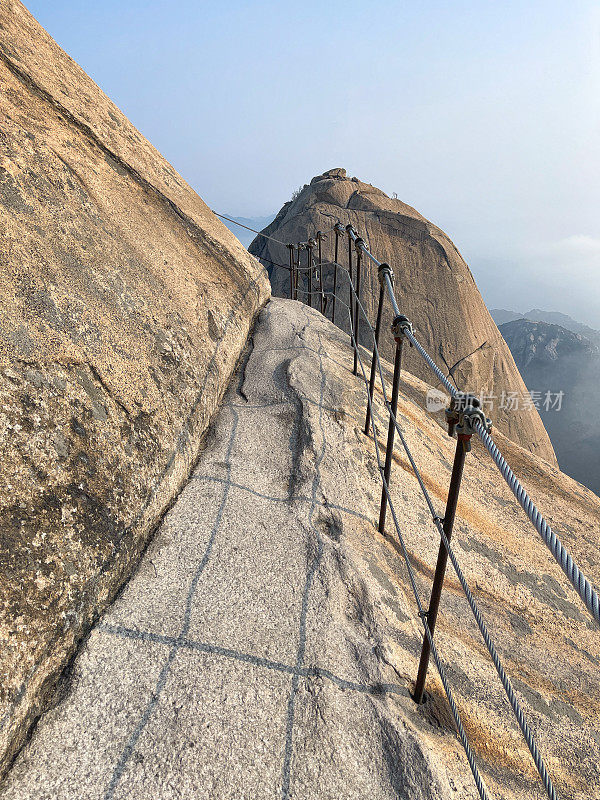 韩国冬季登山