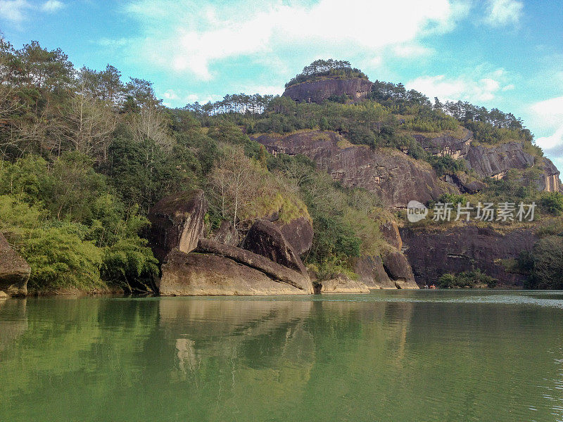 武夷山冬天的美景，中国