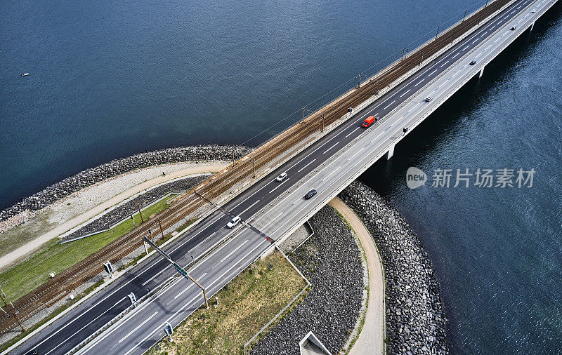 公路-低西大桥横跨大带