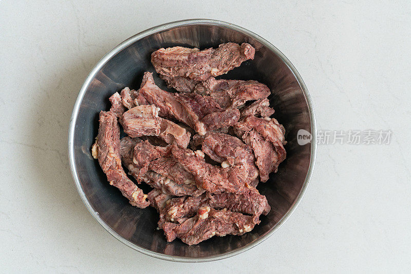 煮熟的牛肉