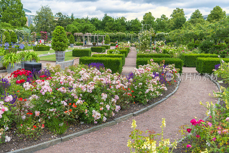 哥德堡城市花园盛开