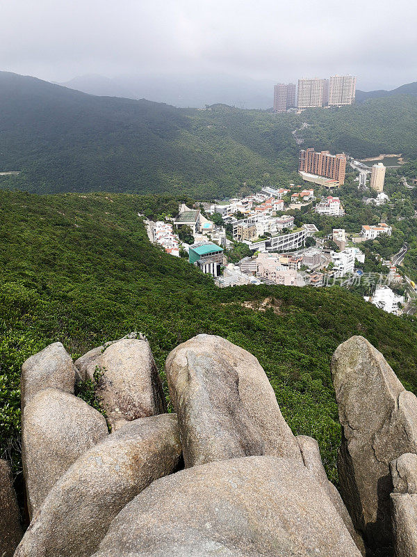 香港尼科尔臣山全景图