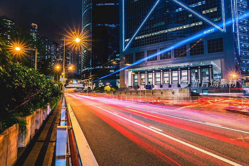 香港城市交通灯径