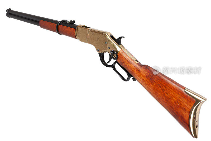西大荒时期。44-40温彻斯特复式步枪M1866