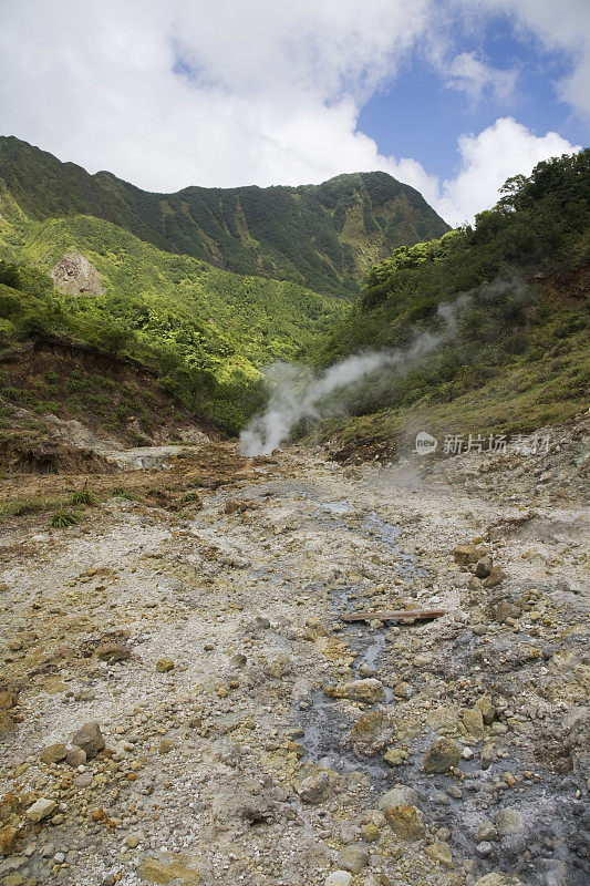 多米尼加的荒凉山谷