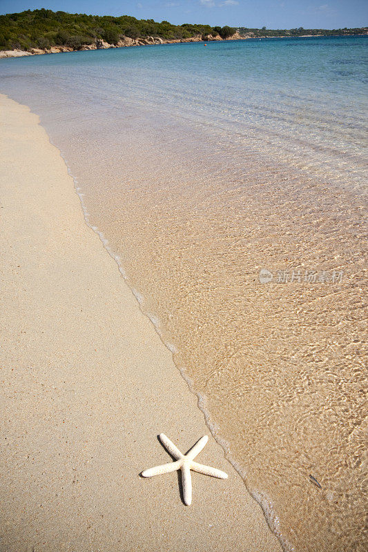 撒丁岛的完美海滩