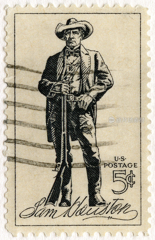 山姆休斯顿邮票