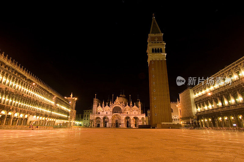 威尼斯的夜景