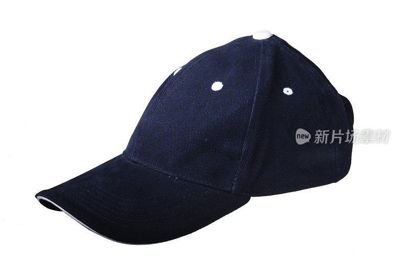 蓝色棒球帽