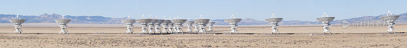 新墨西哥州用于射电天文学的甚大阵列VLA