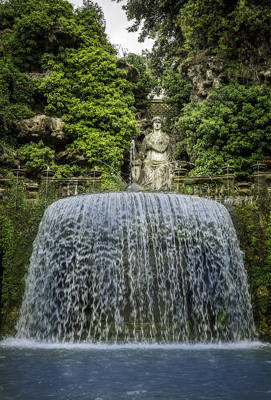 意大利蒂沃利的埃斯特别墅喷泉