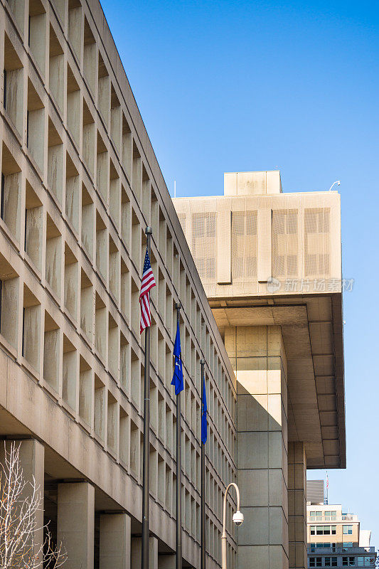 埃德加·胡佛联邦调查局大楼位于华盛顿特区