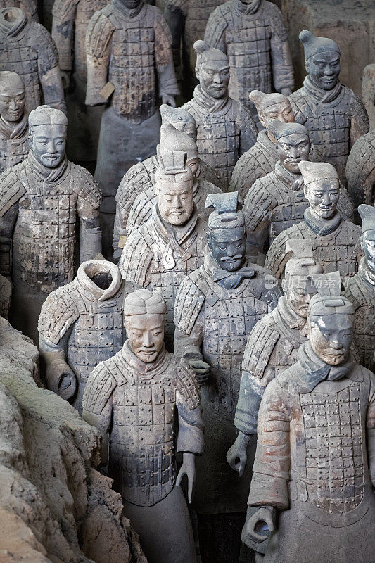 世界著名的兵马俑位于中国西安