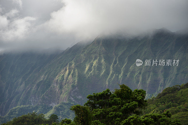 夏威夷山脉