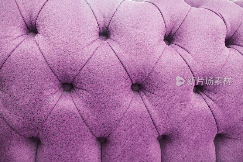 紫色头状簇绒织物装饰纹理