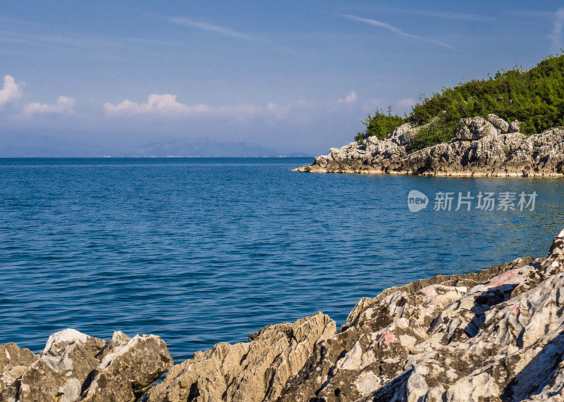 平静的大海美景