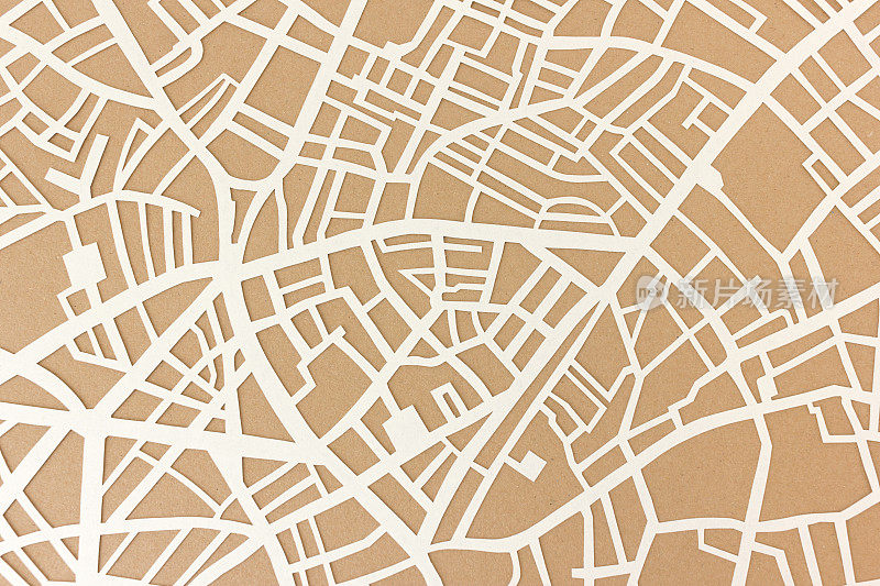 城市地图结构