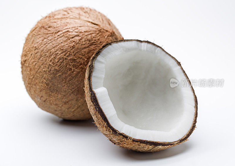 椰子核果分裂