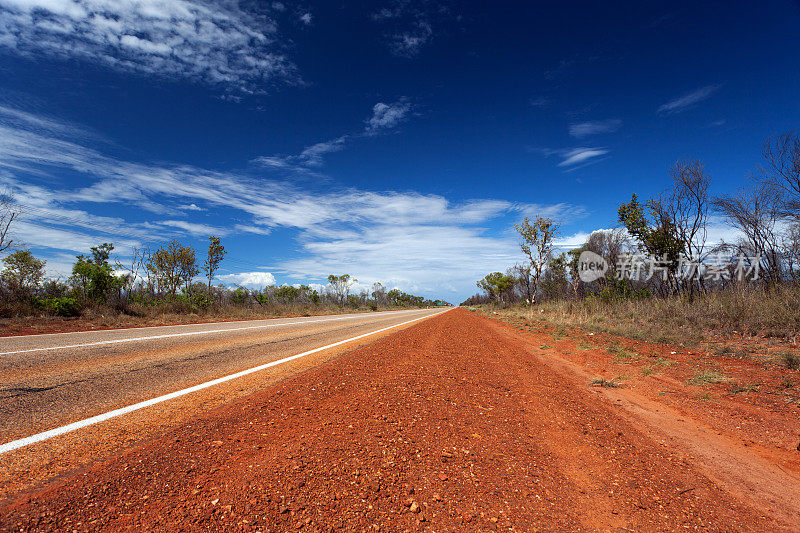 西澳大利亚的道路