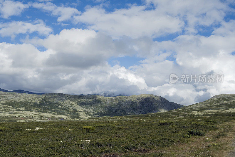 从Rondane,挪威。