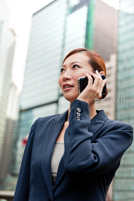 中国香港的女商人。