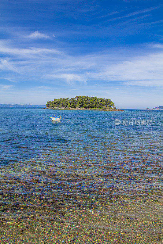 热带海滩度假