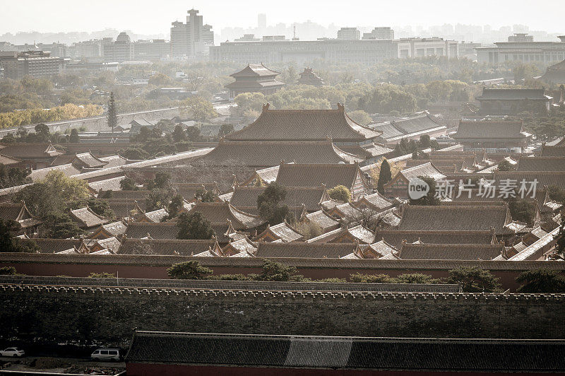 中国北京的紫禁城