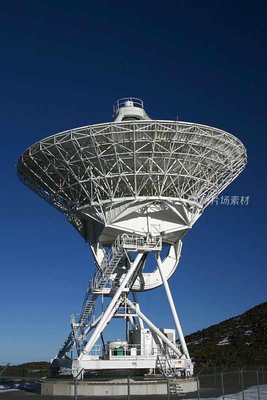 天文太空望远镜无线电收听，夏威夷