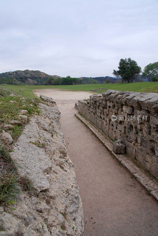 古代奥运会体育场的入口