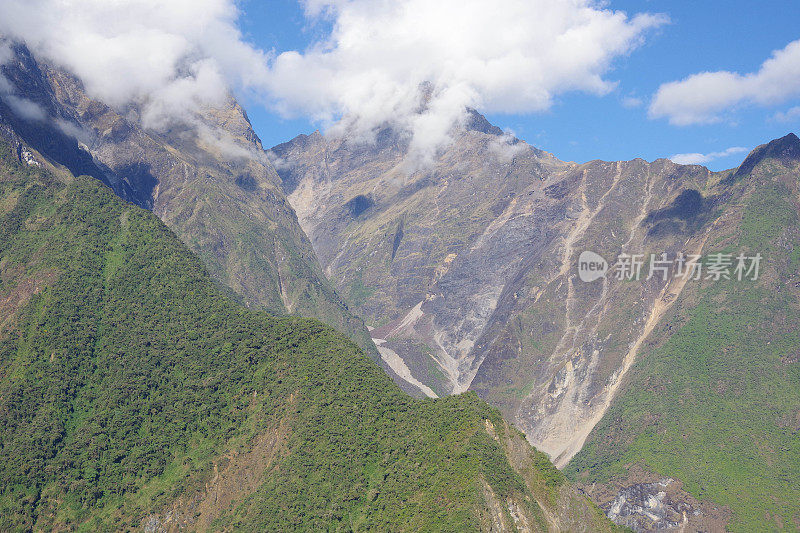 秘鲁安第斯山脉的比尔卡班巴山脉