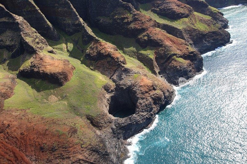 Napali考艾岛海岸