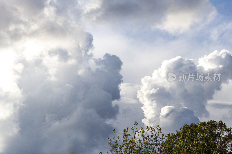 美丽的Cloudscape