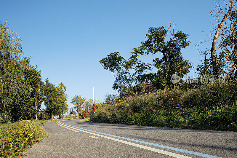 成都城市道路和路灯