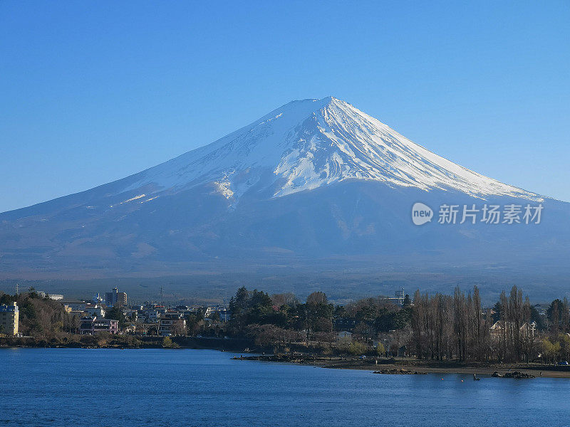 富士山从川口湖