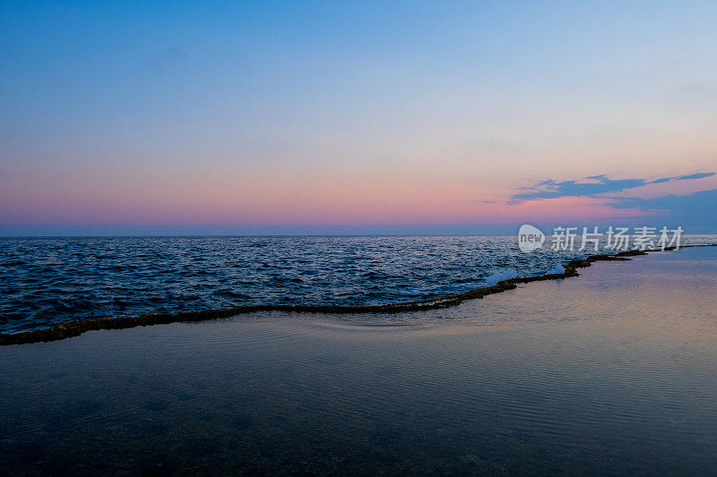 美丽的海景