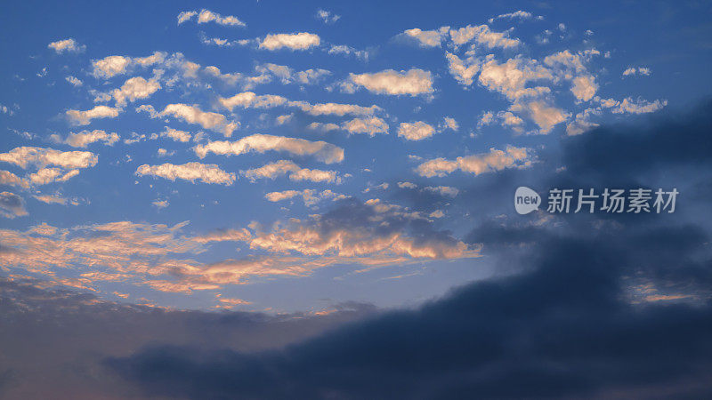 日落的天空背景