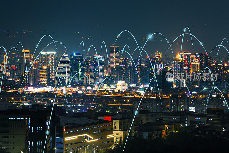 智慧城市与通信网络概念