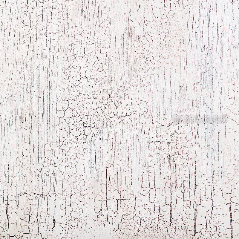 白色木质背景与裂纹效果高分辨率复制空间