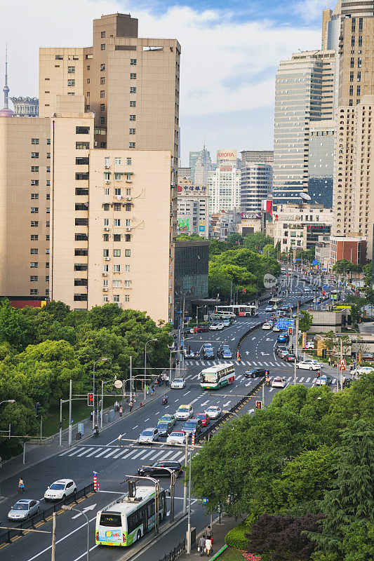 上海市中心,中国