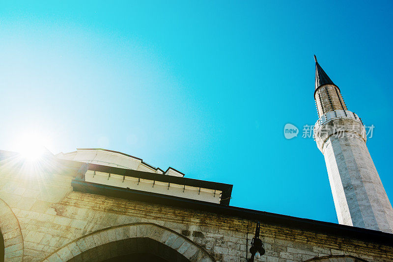 波斯尼亚-黑塞哥维那老城萨拉热窝的清真寺
