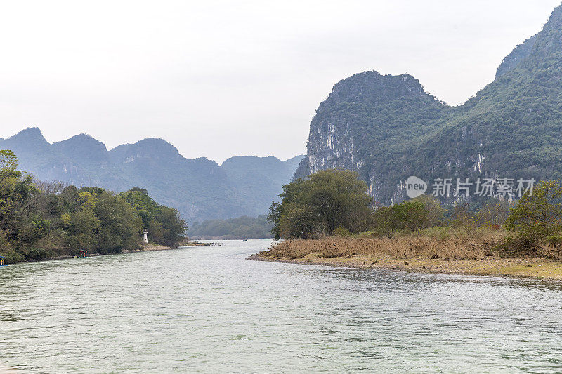 中国广西漓江景观