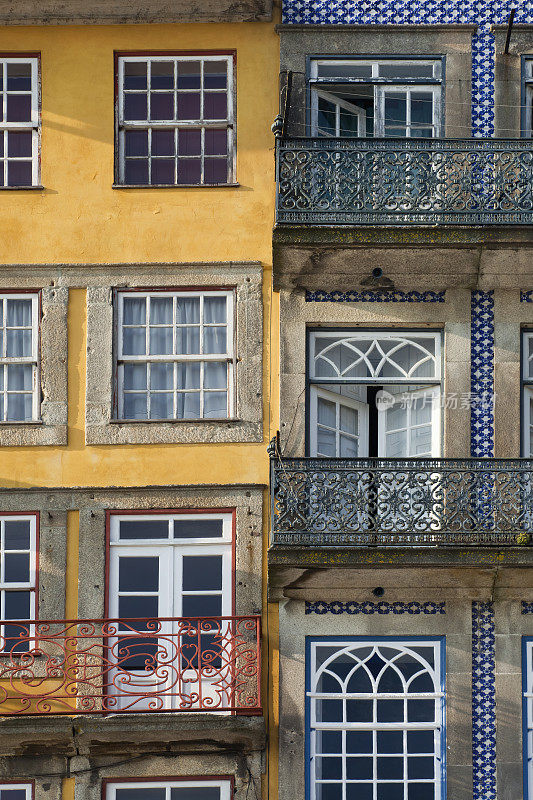 葡萄牙波尔图的传统建筑。