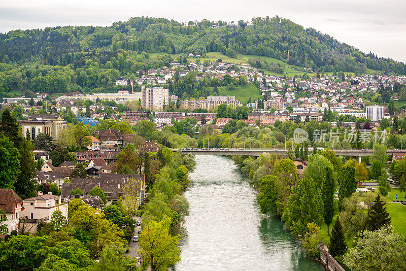 瑞士伯尔尼城市景观