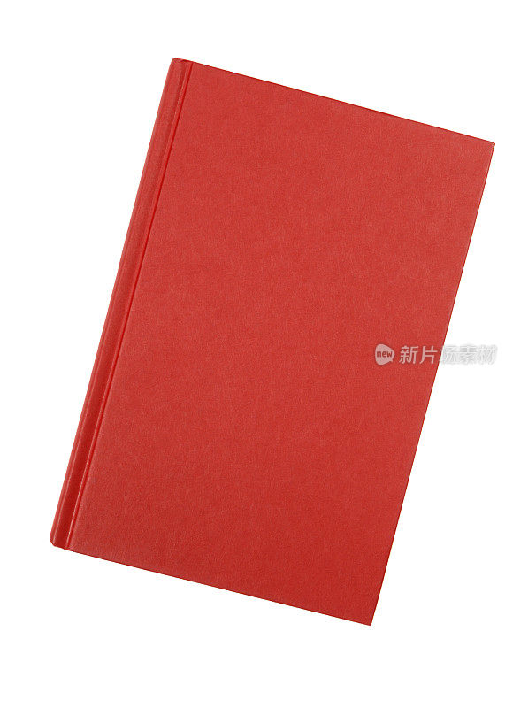 朴素的红色精装书
