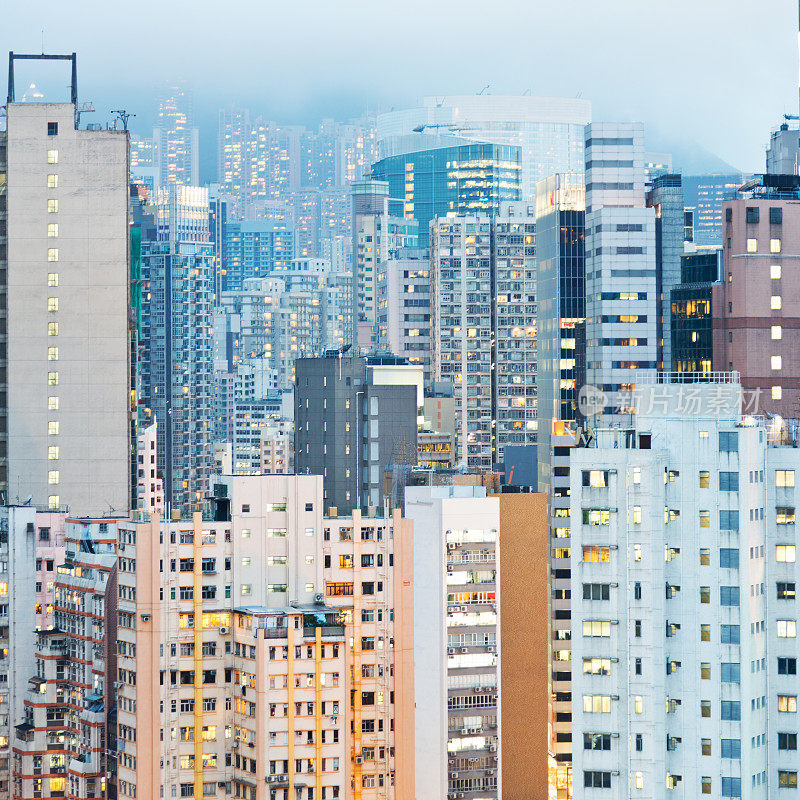 香港的天际线