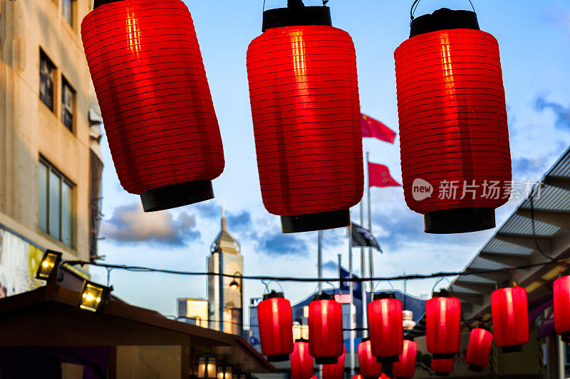 香港红灯笼高高挂