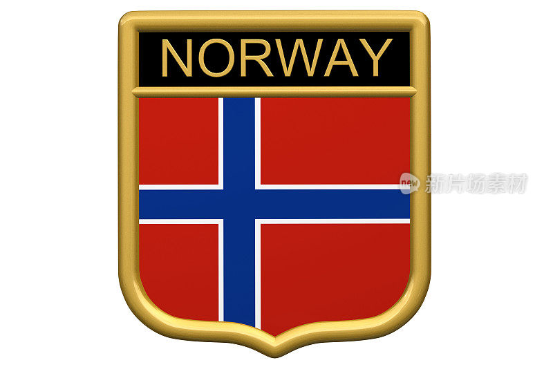 盾牌补丁-挪威
