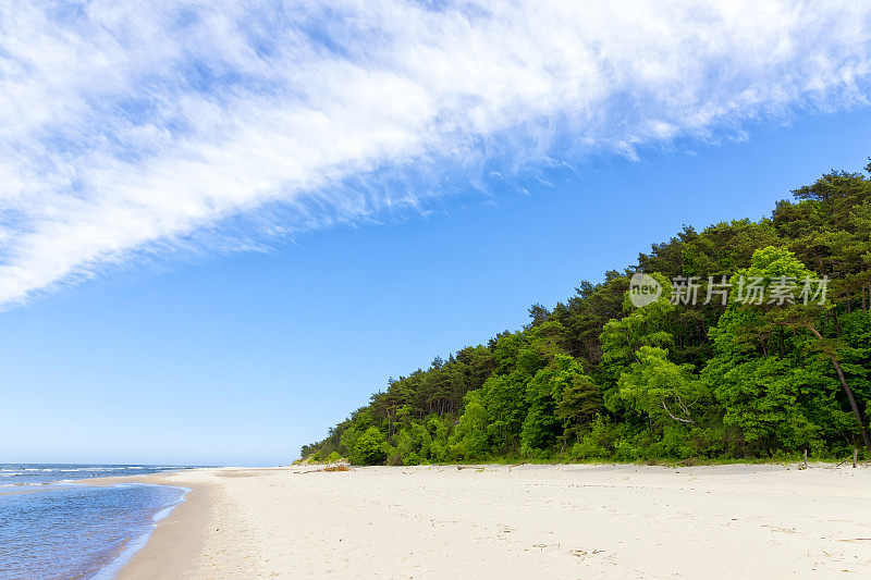 波兰波罗的海沿岸沃林斯基国家公园，波兰沃林岛